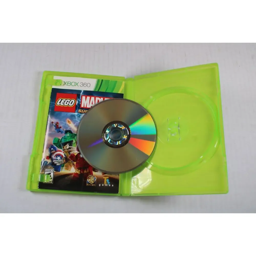 LEGO Marvel Super Heroes Microsoft Xbox 360 Video Game CIB Complete